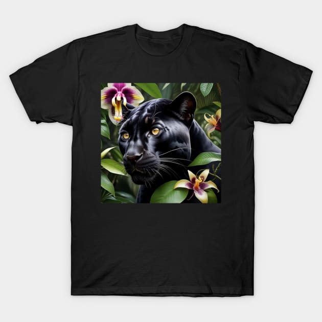 Panther T-Shirt by Teedoctor